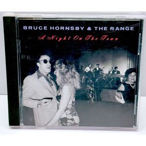 Bruce Hornsby & The Range CD A Night On The Town 1990 BMG Rock‎ N Roll Classic